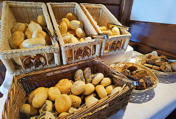 Hotel mit reichhaltigem Frühstücksbuffet Bayerischer Wald
